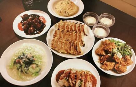 [2-hour all-you-can-drink included] Toyosu store only! Minmin course 4,200 yen <7 dishes total> | Banquet