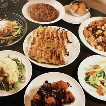 Satisfying! Greedy! All-you-can-eat gyoza and all-you-can-drink course for 4,800 yen | Banquet