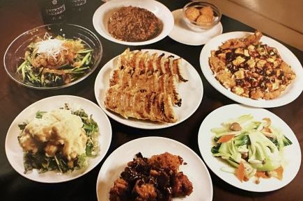 Satisfying! Greedy! All-you-can-eat gyoza and all-you-can-drink course for 4,800 yen | Banquet