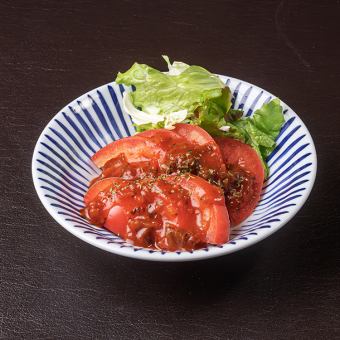 Spicy tomatoes (with salsa sauce)