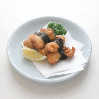 北村しょうゆの黒唐揚げ