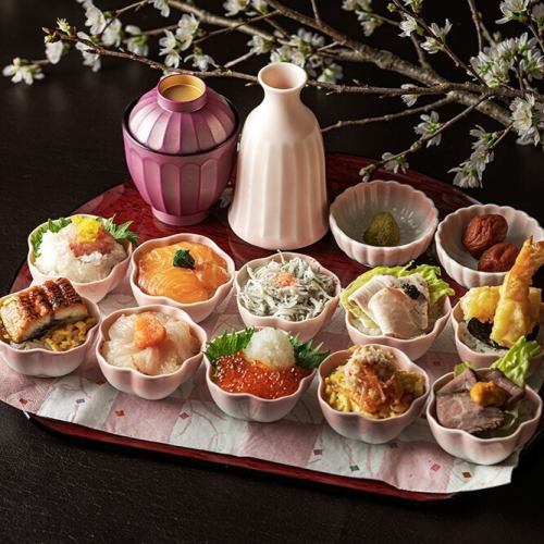 名物！！春限定ぜいたくなおちょこ丼