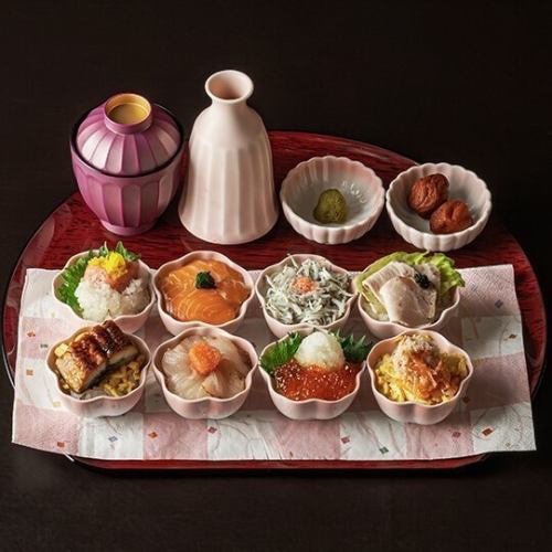 春限定おちょこ丼が新登場