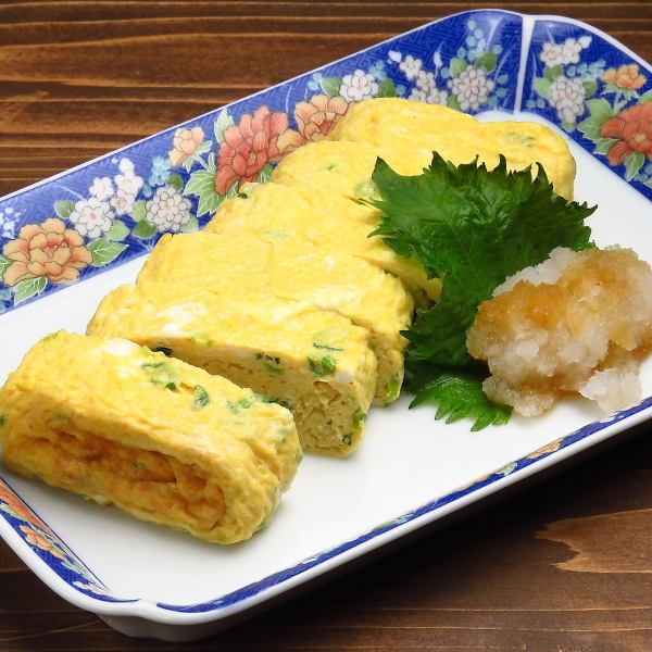 焼きたてアツアツ！シンプルイズベスト≪だし巻き玉子≫