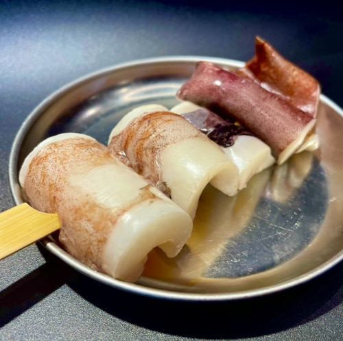 イカおやじ串