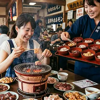【土日祝限定】驚愕コスパ！わんこホルモン45分食べ放題★白めし等無限おかわり1500円（税込）