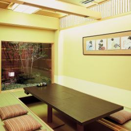 A semi-private room that can accommodate up to 8 people.Perfect for small parties.