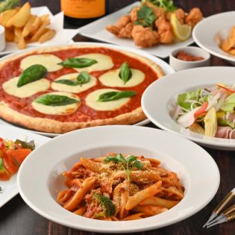 ★貸切・少人数でのパーティー・宴会でおすすめ！【スタンダードコース】お食事6品＋2H飲放題★