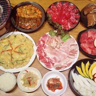 Enjoy good quality meat! All-you-can-eat course ◎ 120 minutes, 3520 yen (tax included) ~