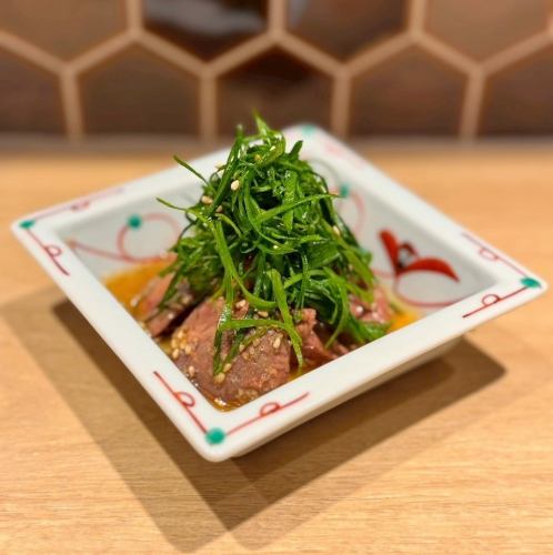 九条ネギの地鶏レバー