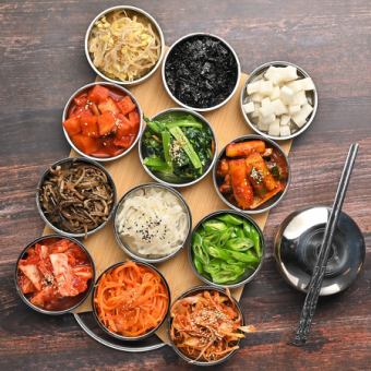 【生ビール＆チャミスルも飲み放題】全22品の韓国料理バイキング+120分飲み放題【3000円】