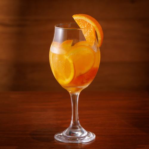 女性に嬉しい♪自家製日本酒サングリアも！