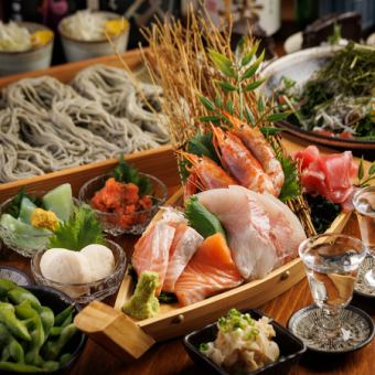 【はじめや梅コース】獺祭含む日本酒・ビール充実の40種類以上の飲み放題付き2.5時間4,000円