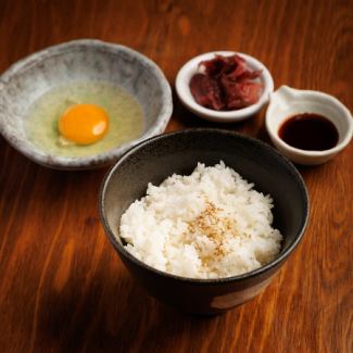 だし醤油のこだわりの卵かけご飯