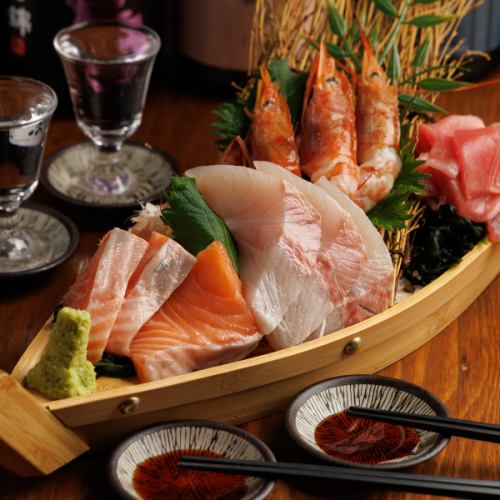 刺身盛り合わせ