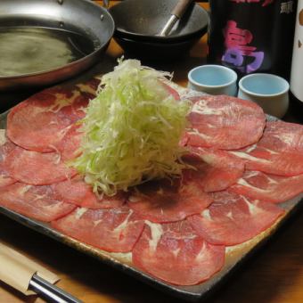 忘年会予約受付中【牛たんのしゃぶしゃぶコース】生ビール含む充実の40種類以上の飲み放題付き