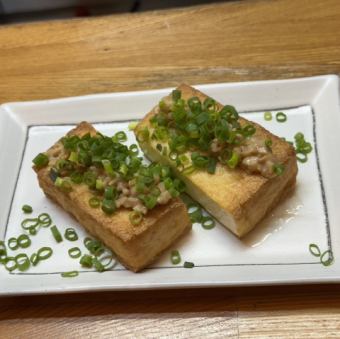 厚揚げ納豆