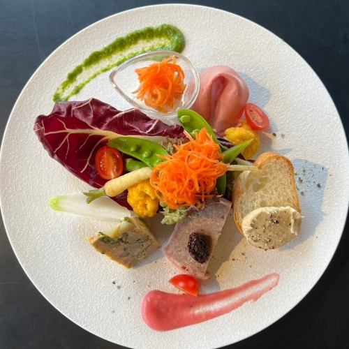 A platter made with an abundance of seasonal ingredients