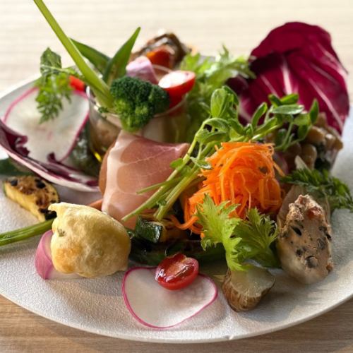 Dishes that make full use of vegetables