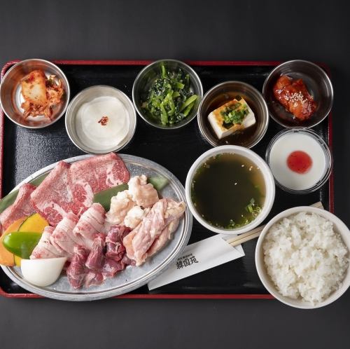 【韓国御膳】デラックス焼肉御膳