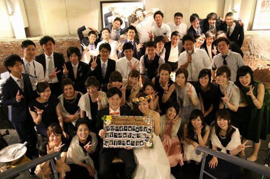 【婚礼派对方案】非常适合婚礼后的派对和各种派对♪【2小时无限畅饮】4,500日元（含税）