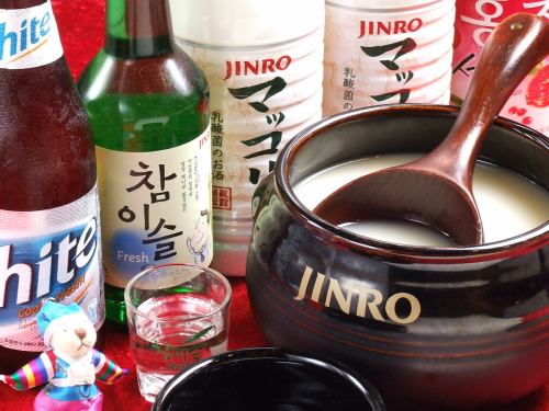 マッコリや韓国人気DRINK