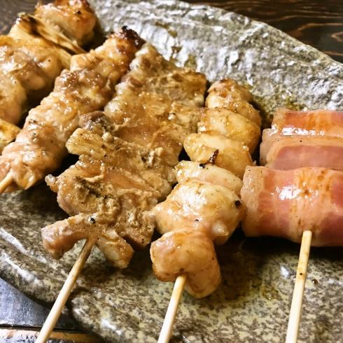 We are proud of our large yakitori made with special chicken and secret sauce!