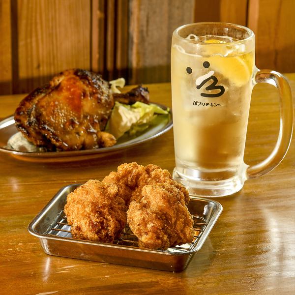 名物のからあげに”がブリ”！ハイボールで流し込む！