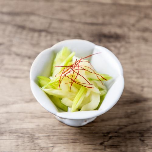 セロリの浅漬け