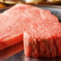 厳選和牛ヒレステーキ（100gより）