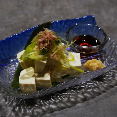 冷鳗豆腐