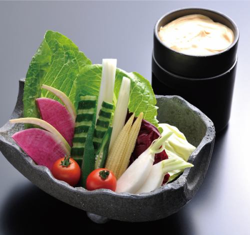 花園風格的 bagna cauda