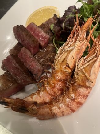 ◆5,300 yen course◆ 10 dishes including "exquisite Saga beef steak" and popular original dishes (food only)