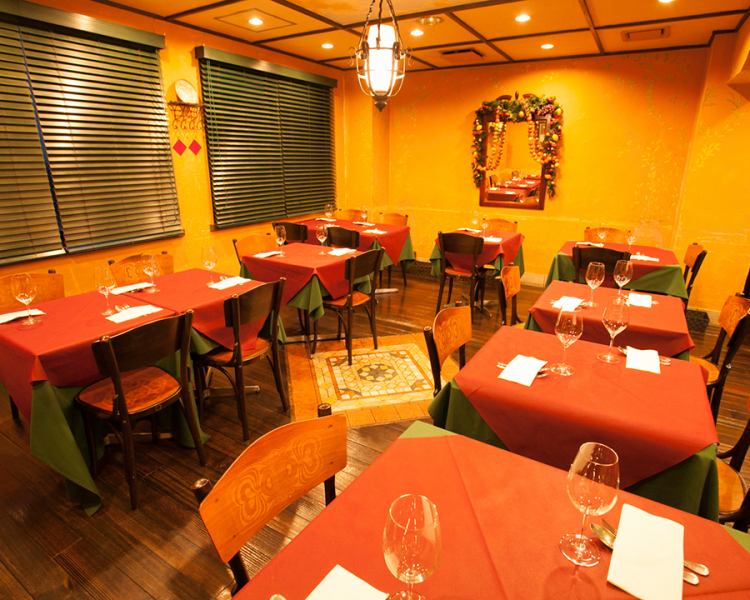 [For girls-only gatherings, moms-only gatherings, and families ◎] A popular hideaway Italian restaurant in Machida.The floor can be reserved for up to 32 people ♪ We also have terrace seats for 2 people only.We have a very satisfying plan with delicious food and sake.The entire shop is reserved for 40 people ~