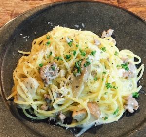 Carbonara only for Guanciale and Boletus