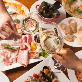 豪華!大人の贅沢な7000円コース飲み放題付2時間(30分前ラストオーダー)