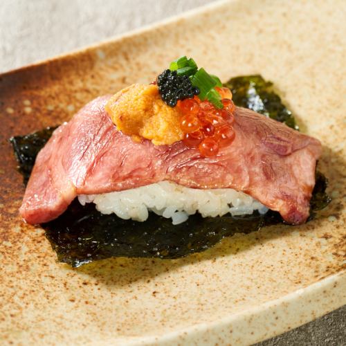 和牛肉寿司2貫