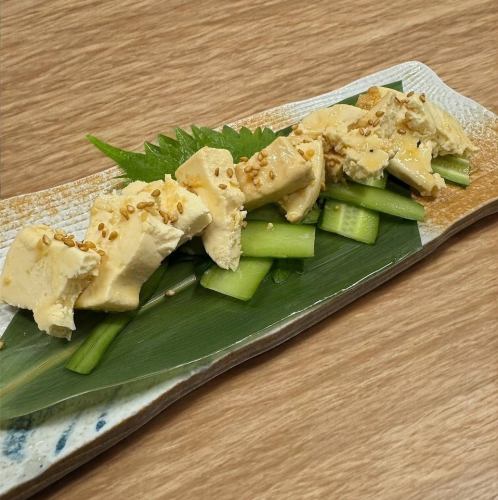 Cream cheese pickled in miso