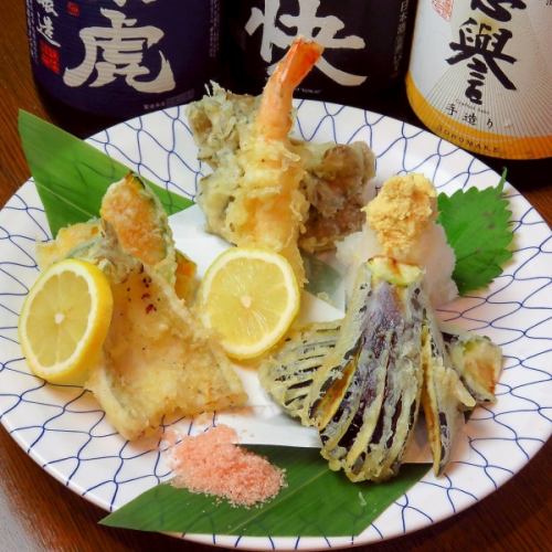 天ぷら盛り合わせ