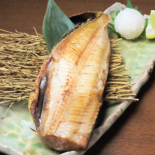 Grilled Atka Mackerel with Salt