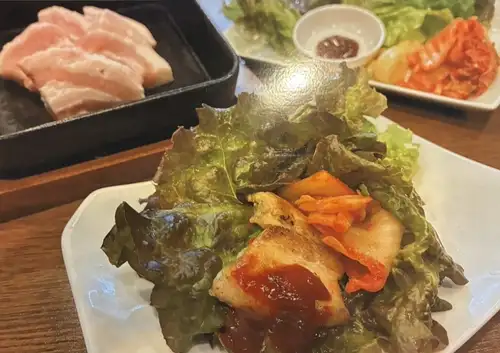 철판 삼겹살
