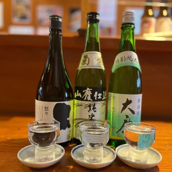 [Enjoy the sake of Ishikawa] Comparison set of local sake drinkers