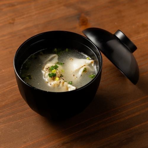 つくねパイタンスープ