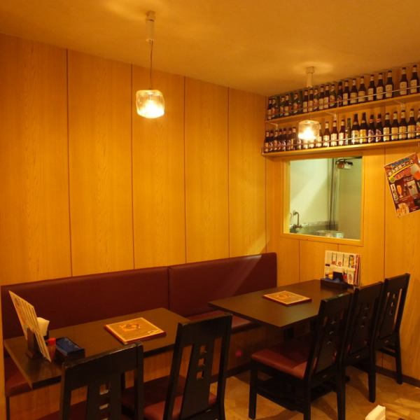 The best box seat for your family ♪ You can enjoy your meals calmly.