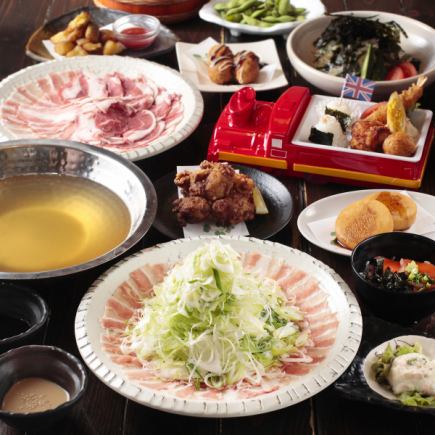 【土日限定】3世代で楽しめる『ファミリープラン』しゃぶしゃぶ×テーブルオーダーバイキング