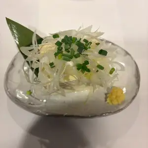 Salted squid and chilled tofu