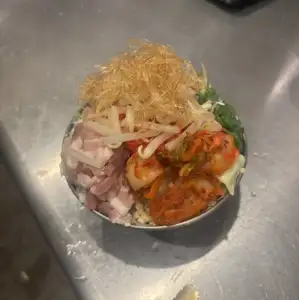 Half Pork Kimchi Monjayaki