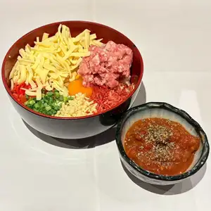 Taco rice tempura