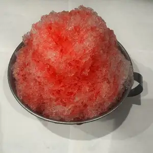 Shaved ice (strawberry, melon, blue Hawaii)