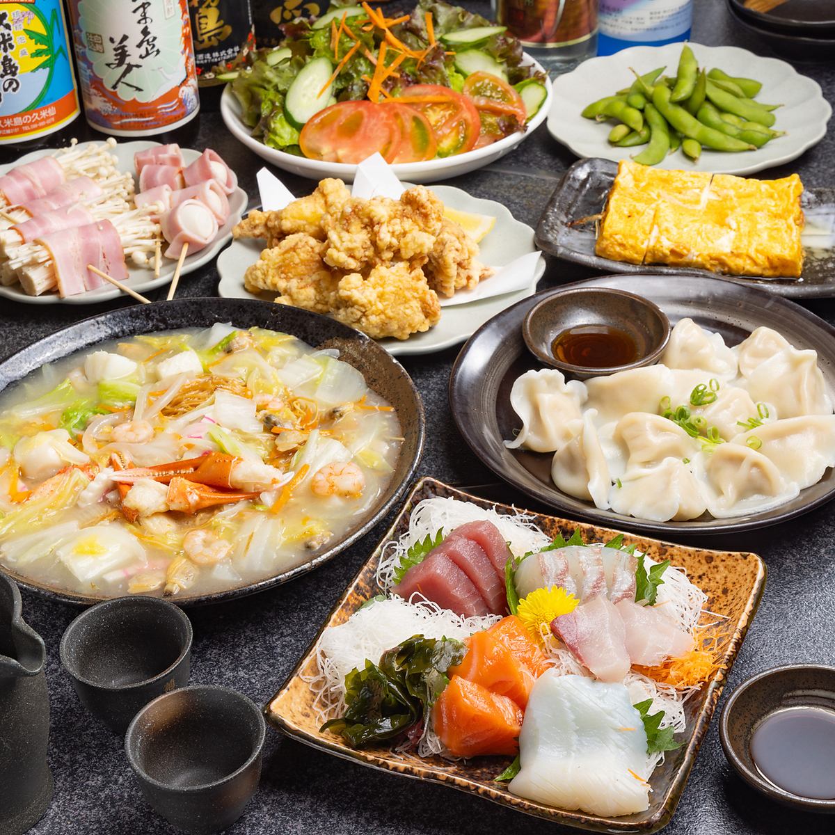 Please enjoy our wide variety of chanko nabe dishes! Perfect for families or for singles!